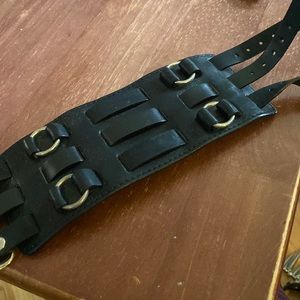 Hot Topic leather bracelet